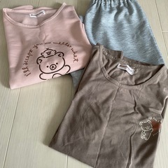 リラックマ　ルームウェアセットの画像