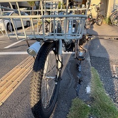 中古20インチブリヂストン電動アシスト自転車　8.7Ah 大阪の画像