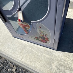 当時物☆花柄スチール自然乾燥器の画像
