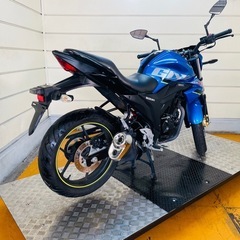 8298km ★始動動画あり★ スズキ　ジクサー150  NG4BG  中型の画像