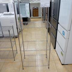 リユースのサカイ太田店★ジモティ割あり★  メタルラック シルバー H149×D40×W65 クリーニング済み OJ10832の画像