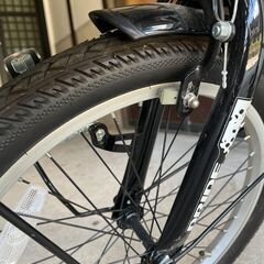 アサヒサイクル 子供用ジュニア自転車 DRIDE BEAT 20インチ　 6段変速 カーキ色の画像