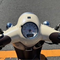 【低走行•新型】ホンダ ジョルノ AF70 クリーム色 安心のFI車【配送•当日納車可能】の画像
