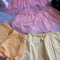 子供靴、服の画像