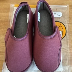 Tanpopo 介護用シューズ M パープルの画像
