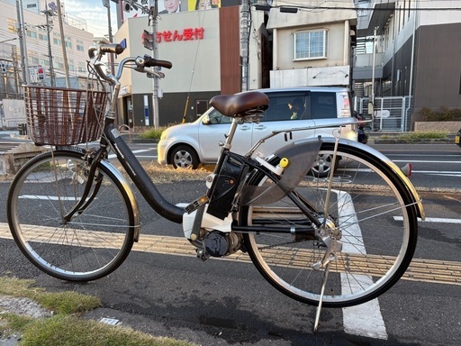 中古 Panasonic電動アシスト自転車　13.2Ah3点灯　大阪