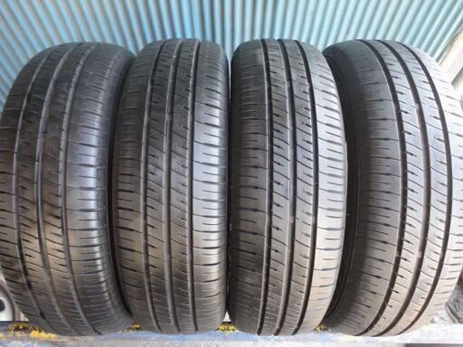 AUTOBACS　Maxrun Efficia　155/65R13　4本　9.5分溝2本と9分溝2本