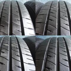 AUTOBACS　Maxrun Efficia　155/65R13　4本　9.5分溝2本と9分溝2本の画像