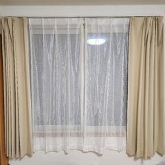 遮光・遮熱カーテン+レースの画像