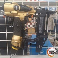 ✨日立　中古　N5004HMF　高圧タッカ　フロアカッタ　50ｍｍ　ケース/付属品付き✨うるま市田場✨の画像