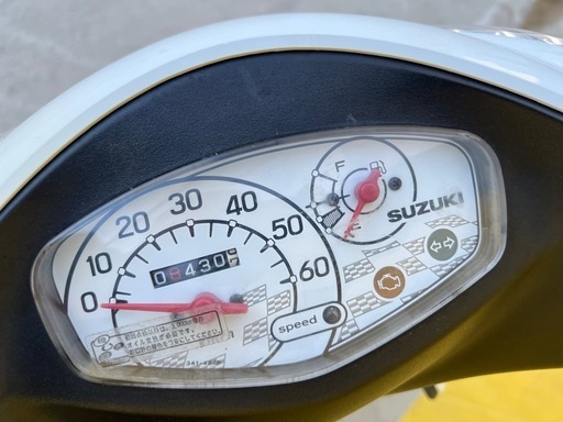セル1発始動‼️低走行8,500km⭐️アドレスv50 現行モデル‼️スズキ⭐️安心のFiモデル‼️原付　スクーター　50cc