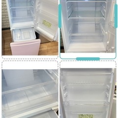ご成約済み　配送設置0円で🆗👌冷蔵庫&洗濯機分解洗浄済み✨✨の画像