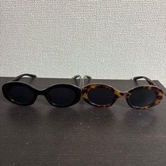 ノーブランド レディースサングラス 2点セットの画像