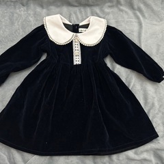 子供のワンピース　エルサ風ワンピース　プリンセスワンピース　3点セット の画像