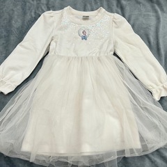 子供のワンピース　エルサ風ワンピース　プリンセスワンピース　3点セット の画像