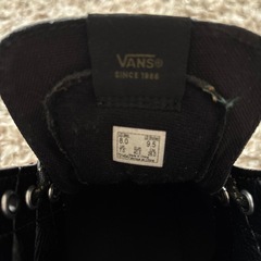 一回使用★美品　VANS バンズ Sk8-Hi Patchwork Mono Patchwork Blackout スケートハイ  26cmの画像