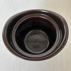 無印良品　土鍋　土釜おこげ　３合炊きの画像