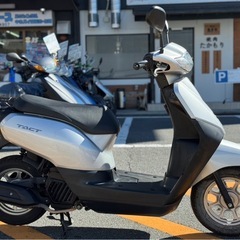 【普段使いに最適❗️】ホンダ タクト AF74 シルバー【配送•当日納車可能】の画像