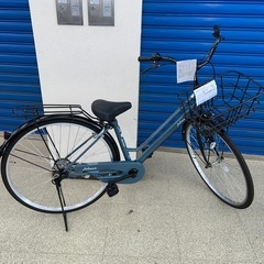 リユースのサカイ東金店 自転車 27インチ 青 TJ14400の画像