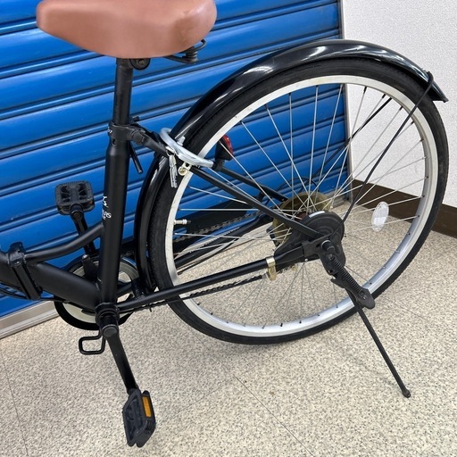 リユースのサカイ東金店 折りたたみ自転車 26インチ 黒 TJ14401