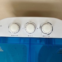 【決まりました
】　ジャンク　2槽式ミニ洗濯機の画像