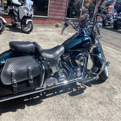 ハーレー ダビッドソン 2002年 FLSTS ヘリテージスプリンガー 12055km 車検 R9/5 キャブレターETC付 工具・部品多数おまけの画像