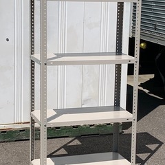 超美品！スチールラック 収納棚 4段 幅約75cm 奥行約35c...