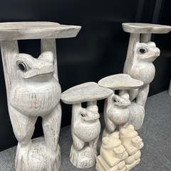 カエルの置き物、インテリア　一式　横浜市中区の画像