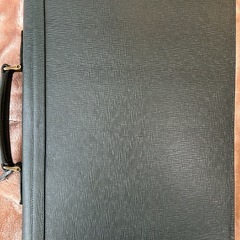 ソメスサドルダレスバッグビジネスバッグブリーフケース書類鞄かばん緑ドクターバッグダークグリーンレザー牛革メンズ男性用紳士鞄本革の画像