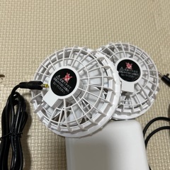 ほぼほぼ新品！空調 服 ファン セット ！の画像