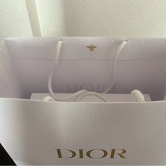 Dior ディオール ショッピングバッグ＆ギフトボックス（リボン付き）の画像