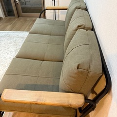 未使用　ソファ 関家具 nora. ノラ 3人掛け 激安！の画像