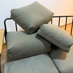 未使用　ソファ 関家具 nora. ノラ 3人掛け 激安！の画像