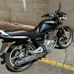 スズキ　EN125 実働 バッテリー新品 シート張り替え グリップヒーター付き！4スト125cc 　最短で即日配送可能　かっこいいネイキッド　検YBR CBF GNの画像