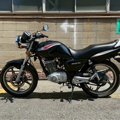 スズキ　EN125 実働 バッテリー新品 シート張り替え グリップヒーター付き！4スト125cc 　最短で即日配送可能　かっこいいネイキッド　検YBR CBF GNの画像