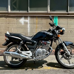 スズキ　EN125 実働 バッテリー新品 シート張り替え グリップヒーター付き！4スト125cc 　最短で即日配送可能　かっこいいネイキッド　検YBR CBF GNの画像