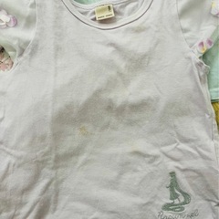 100-110 女の子　ワンピース＆Tシャツ　7枚の画像