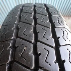 ヨコハマ　SUPERVAN356　145/80R12 80/78N LT　1本　9.5分溝　極上品！の画像