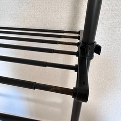 突っ張り壁面収納ラック収納棚　ニトリの画像