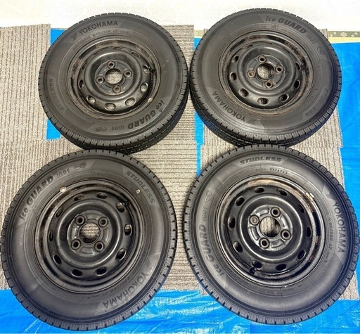 2023軽トラ、バンスタッドレスタイヤ145/80/r12