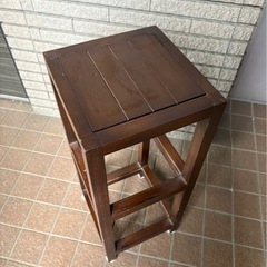 ウッドラック テーブル？椅子？の画像
