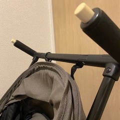 付属品多数！cybex ベビーカー グレー 収納カバー、パンバー、レインカバー付の画像
