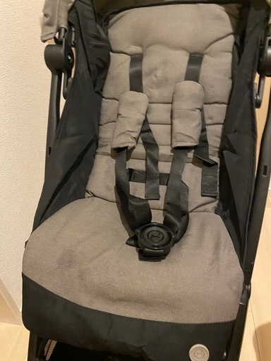 付属品多数！cybex ベビーカー グレー 収納カバー、パンバー、レインカバー付