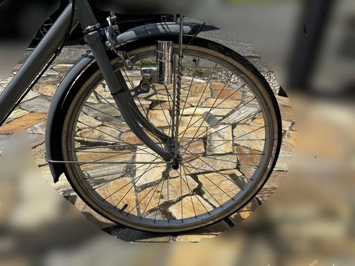 あさひ　子供用自転車　24インチ　グレー