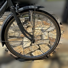 あさひ　子供用自転車　24インチ　グレーの画像