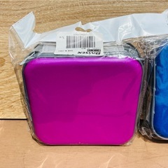 新品未使用 CD DVD ケース 40枚 ファスナー 収納 青 ピンクの画像
