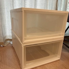 アイリスオーヤマ　衣装ケース　2個セットの画像