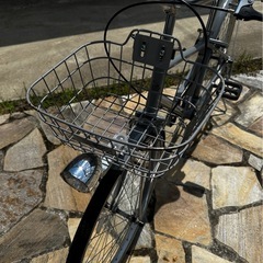 あさひ　子供用自転車　24インチ　グレーの画像