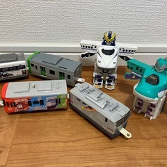 ハッピーセット　電車セットの画像