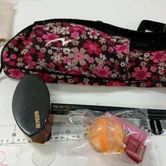 0903-120 ハタチ グラウンドゴルフクラブ パワードソール　ケース付の画像